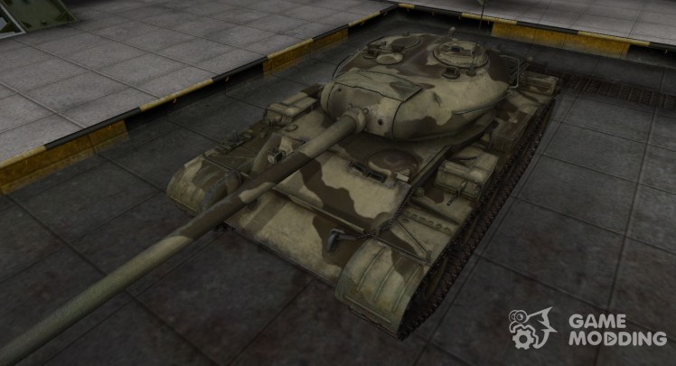 El desierto de skin para el T-54