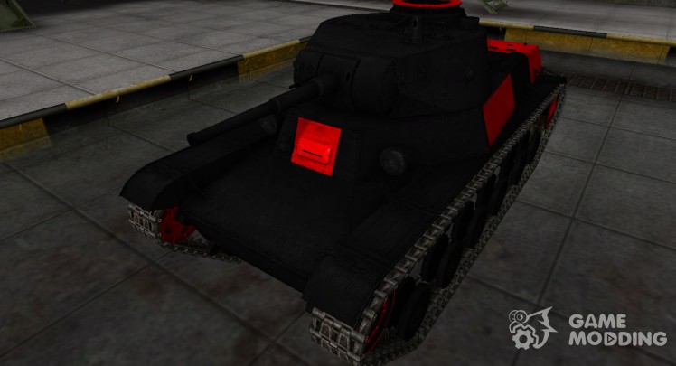 Negro y rojo de la zona de ruptura del T-50-2
