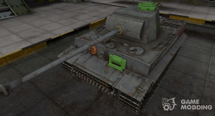 La zona de ruptura del Panzer VI Tiger
