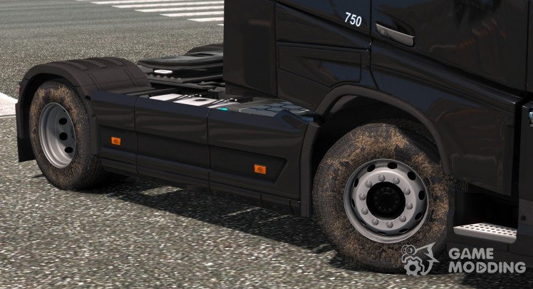 Sucio Neumáticos
