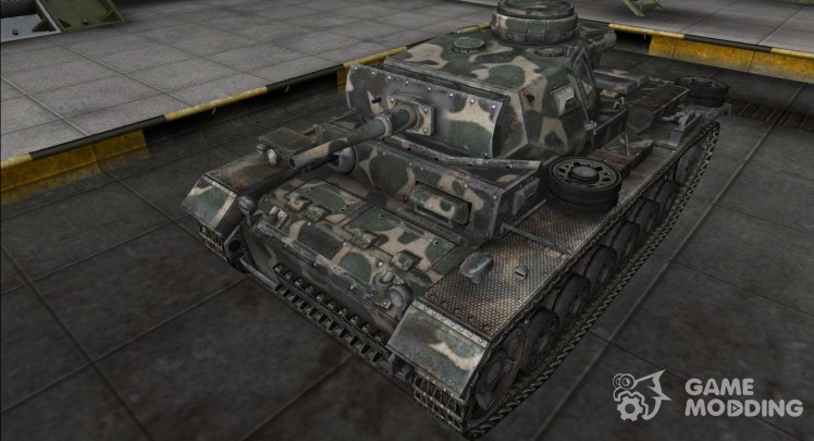 The skin for the Pz III