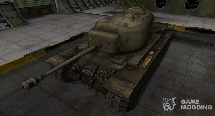 La piel de américa del tanque T29