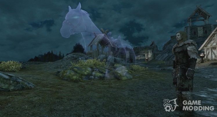 Arvak the Ghost Horse
