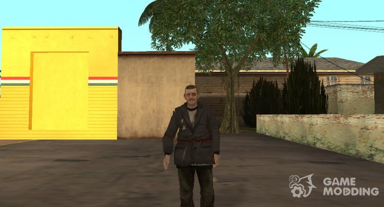 Un vagabundo de GTA 4 EFLC