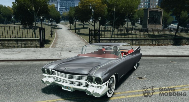 Cadillac Eldorado 1959 interior red