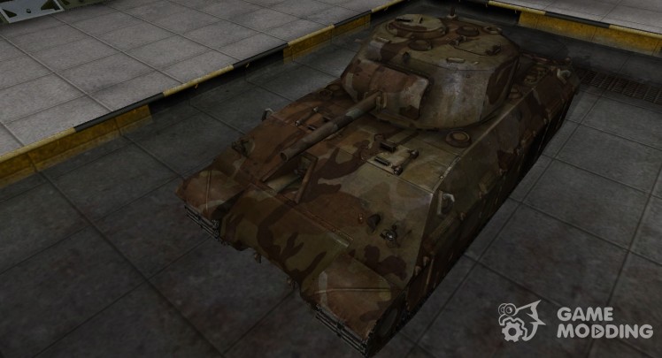 La piel de américa del tanque T14