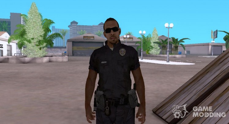A police officer from CoD: BO2