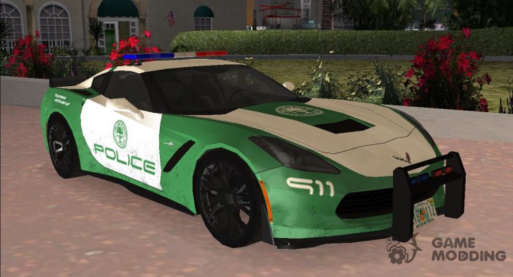 Chevrolet Corvette C7 Policía