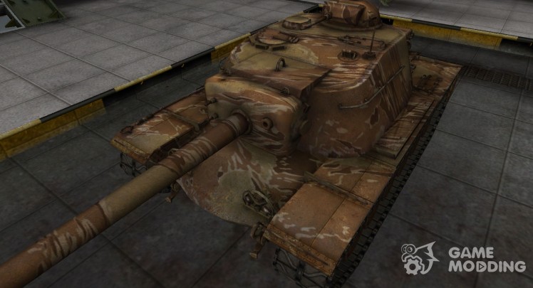 Americano tanque T110E4