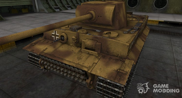 Немецкий скин для PzKpfw VI Tiger