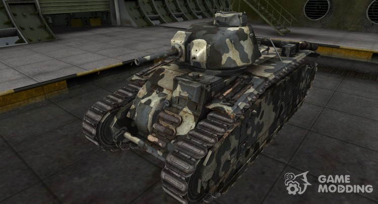 El tanque alemán Panzer B2 740 (f)