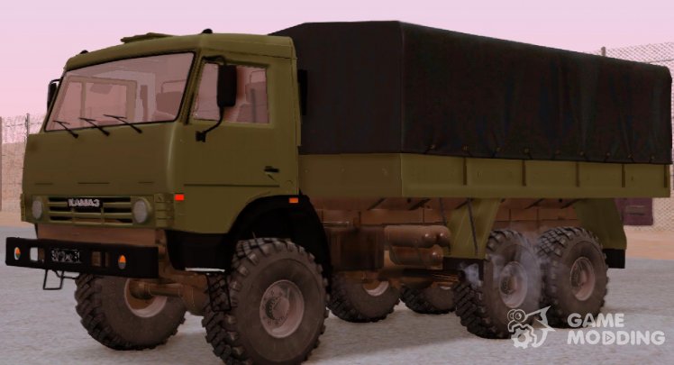 KAMAZ 5350 de las fuerzas armadas de la Federación rusa