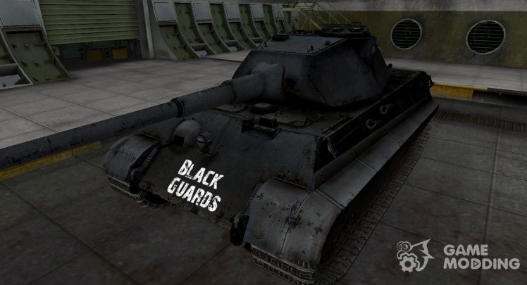 La oscura piel de Panzer VIB Tiger II