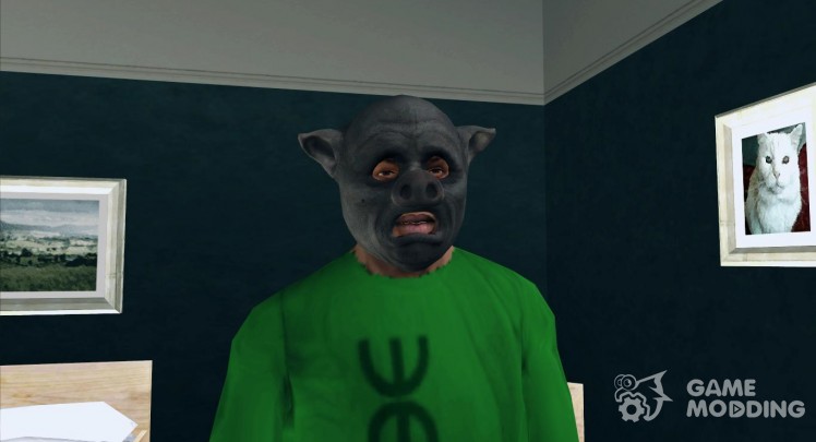 La máscara de cerdo negro (GTA Online)