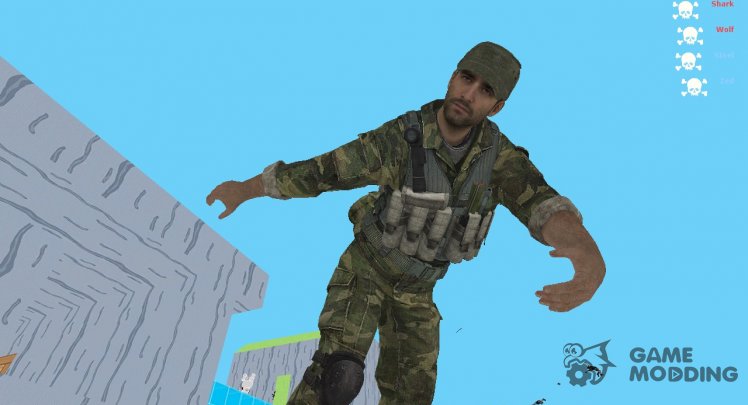 Venezuela Soldier из Call Of Duty: Ghosts