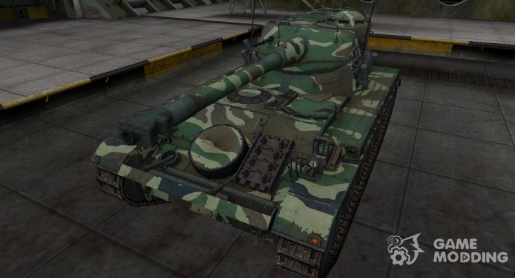 El skin con el camuflaje para el AMX 13 75