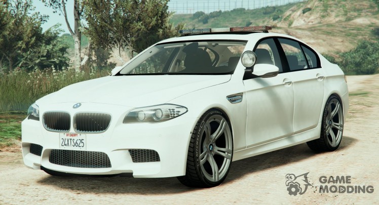 El BMW M5 Police Version 0.1