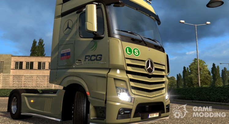 Скин для Mercedes Actros2014 (RCG)