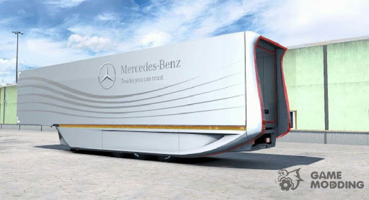 Mercedes Aerodynamic Trailer 1.2