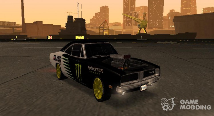 Dodge Charger 1969 Monster Energy
