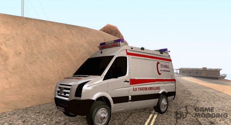 Volkswagen Crafter ambulancia