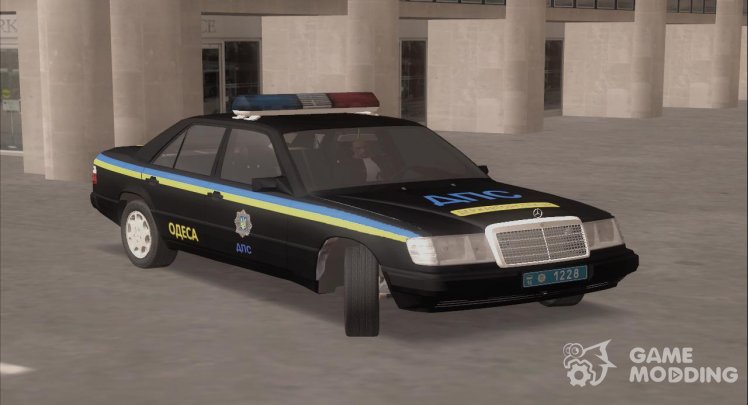 Policía Mercedes-Benz 300 e DPS Ucrania