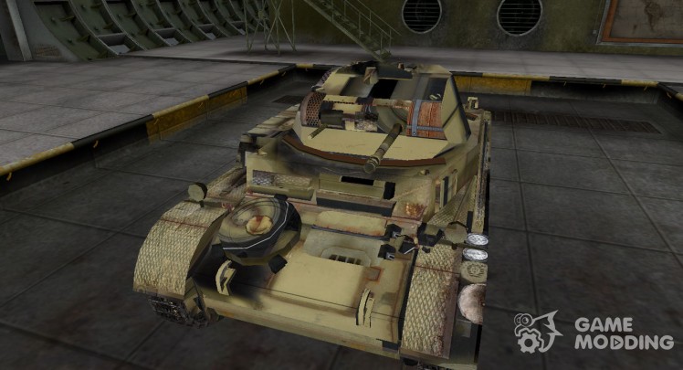 Casco de camuflaje Panzer II