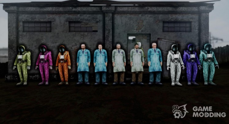 Scientists from s. t. a. l. k. e. R