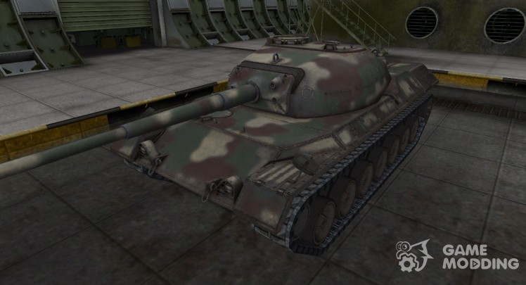 La piel de camuflaje para el tanque Leopard prototyp A