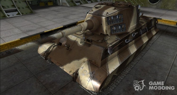 The skin for the Pz VIB Tiger II
