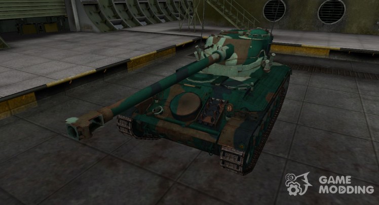 Французкий синеватый скин для AMX 13 90