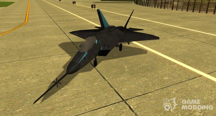 YF-22 negro