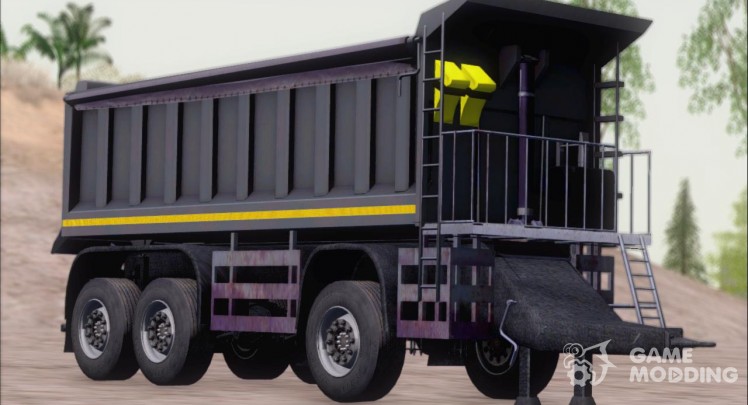 El remolque de camión de Scania P420 8x4 Dumper