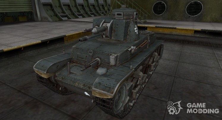 Casco de camuflaje Panzer 35 (t)