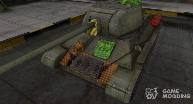 La zona de ruptura del T-34-85