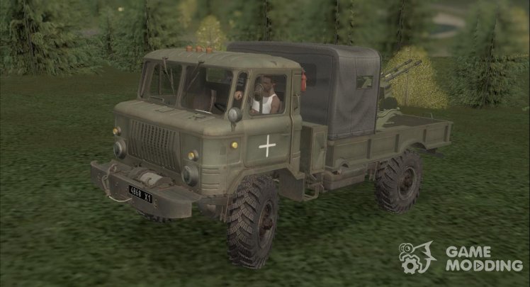 ГАЗ - 66 с ЗУ-23-2 ВСУ