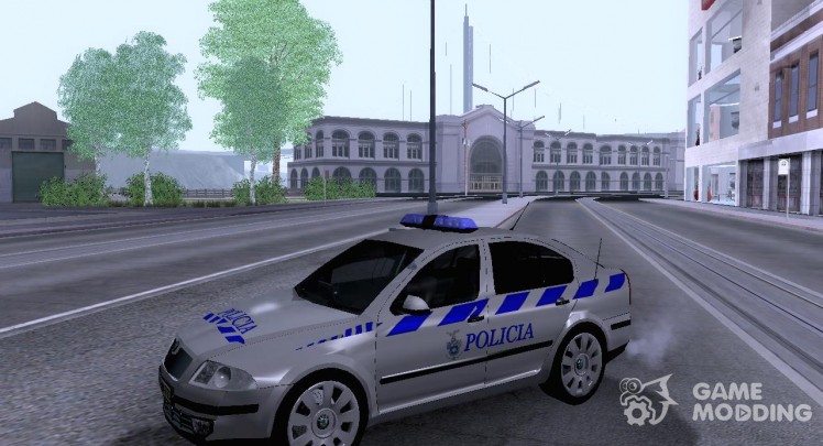 Skoda Octavia Полиция Португалии