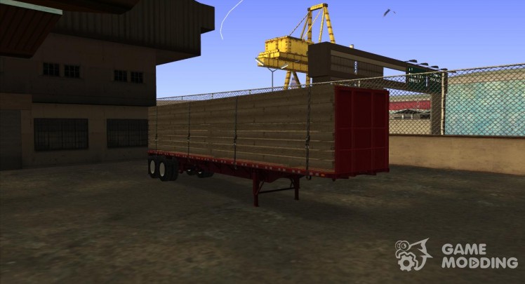 Flatbed Trailer From American Truck Simulator