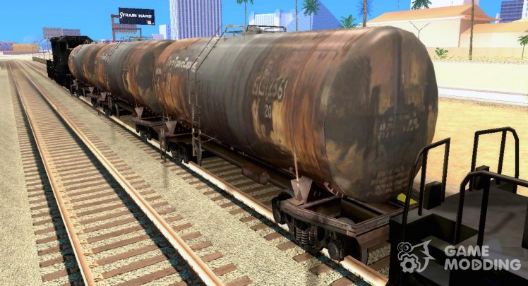 De carga del vagón para el transporte de líquidos