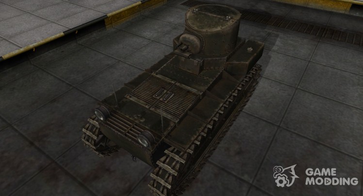 La piel de américa del tanque T1 Cunningham