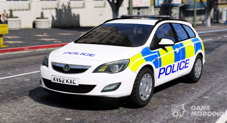 2012 Vauxhall Astra Estate Police Car Generic