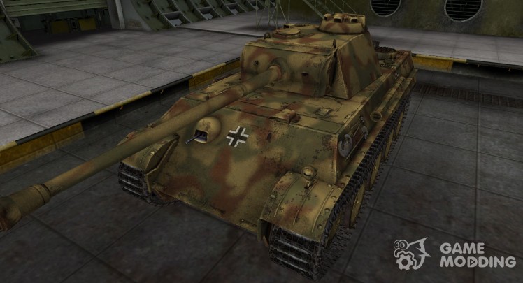Немецкий скин для PzKpfw V Panther