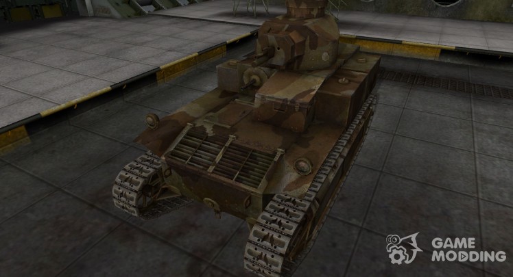 La piel de américa del tanque T2 Medium Tank