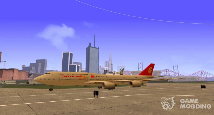 El Boeing 747-8I de Air China
