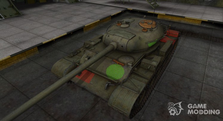 La zona de ruptura del T-54