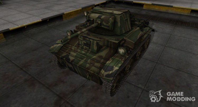 Skin for USSR MkVII Tetrarch tank for World Of Tanks
