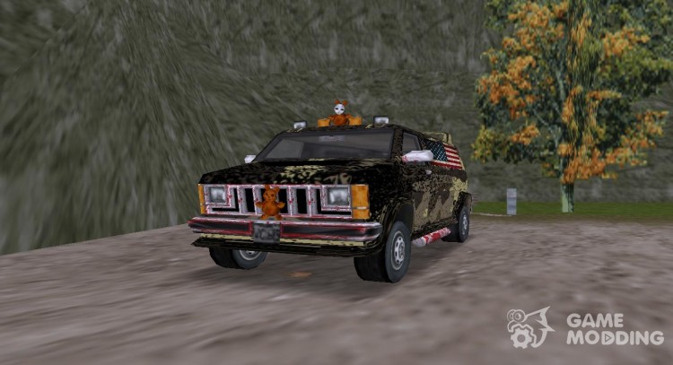 American Rebel Van para GTA 3