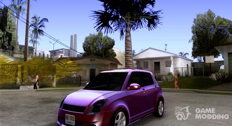 Swift Suzuki 2007 para GTA San Andreas