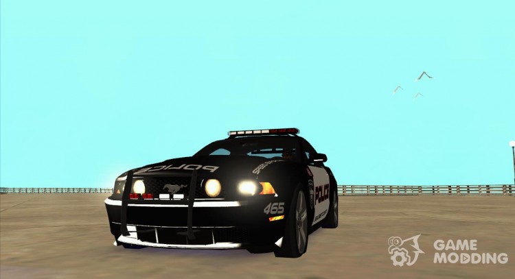 Ford Mustang GT 2011 policía encargados de hacer cumplir para GTA San Andreas
