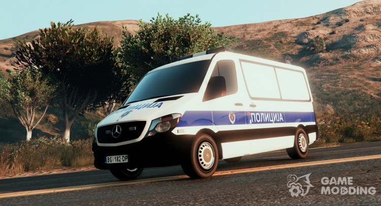 Serbian Police Van - Srpska Marica для GTA 5